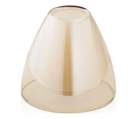 Lampy  Náhradné sklo k lustru E27 pr. 11,5 cm béžová 80420