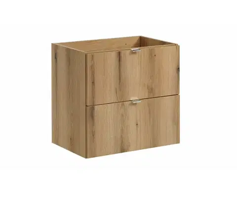 Skrinky do kúpeľne ArtCom Skrinka pod umývadlo NOVA Oak 82-60-2S | 60 cm
