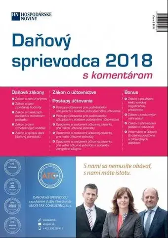 Dane, účtovníctvo Daňový sprievodca 2018 s komentárom - Kolektív autorov