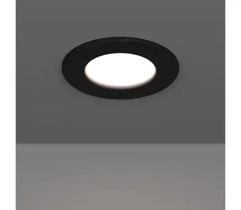 Svietidlá Eglo 901386 - LED podhľadové svietidlo FUEVA LED/3,7W/230V pr. 8,8 cm čierne 901386