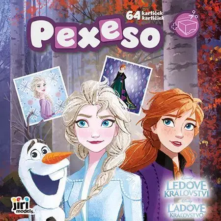 Pre deti a mládež - ostatné Pexeso v zošite Ľadové kráľovstvo