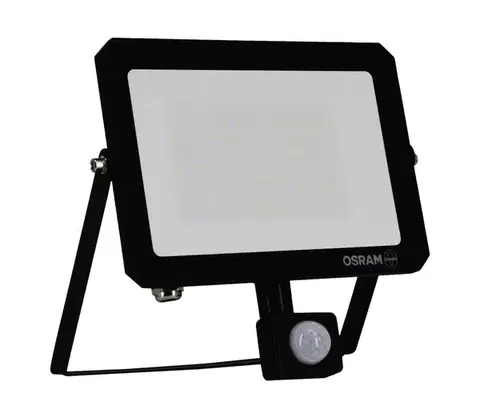 LED osvetlenie Osram - LED reflektor so senzorom FLOODLIGHT LED/50W/230V 3000K IP65 čierny 4099854489808