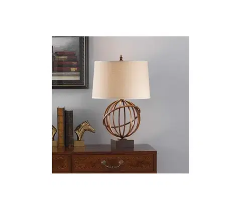 Lampy Elstead Feiss FE-SPENCER-TL - Stolná lampa SPENCER 1xE27/60W/230V FE-SPENCER-TL