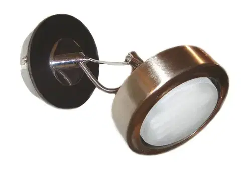 Nástenné svetlá Nástenná lampa Earth GX53 Energo saténová/wenge