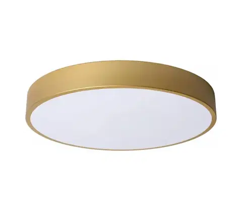 Svietidlá Lucide 79185/40/02 - LED Stm. stropné svietidlo UNAR LED/24W/230V pr. 39,5 zlatá 79185/40/02