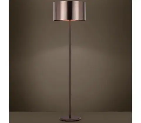 Lampy Eglo 39358 - Stojacia lampa SAGANTO 1 1xE27/60W/230V medená 39358
