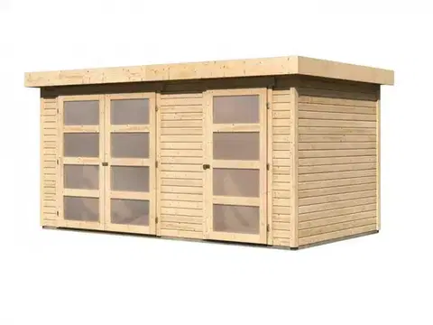Zahradné domčeky Drevený záhradný domček 404x332 cm Lanitplast