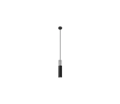 Svietidlá  SL.0650 - Luster na lanku BORGIO 1xGU10/40W/230V betón/kov čierna SL.0650