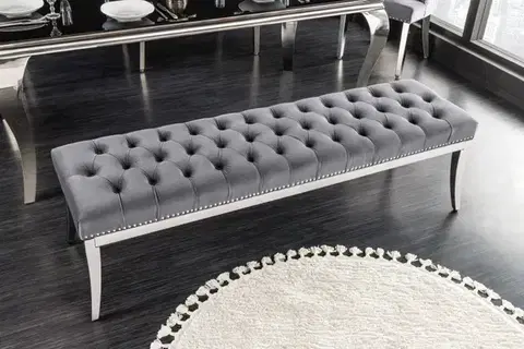 Stoličky Chesterfield jedálenské lavice FRIXON Dekorhome