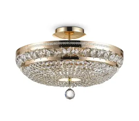 Svietidlá Maytoni DIA700-CL-06-G - Stropné svietidlo OTTILIA 6xE14/60W/230V DIA700-CL-06-G