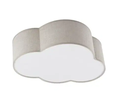 Svietidlá BRILAGI - Detské stropné svietidlo NIMBUS MINI 2xE27/15W/230V 31x43 béžové 11231