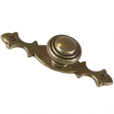 Úchytky a rukoväte Rukoväť retro gr024 patina/mosadz