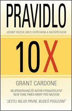 Psychológia, etika Pravidlo 10X - Grant Cardone