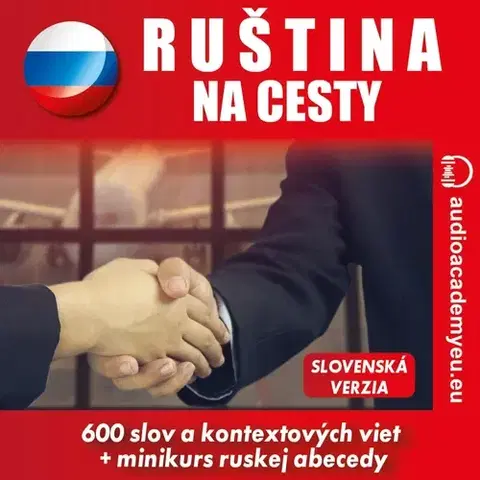 Jazykové učebnice - ostatné Audioacademyeu Ruština na cesty A1-B1