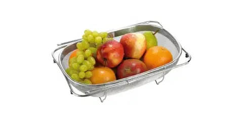Cedníky Kinekus Cedník nerez 34x24cm GrandCHEF nastaviteľný
