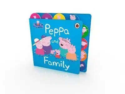 Leporelá, krabičky, puzzle knihy Peppa Pig: Peppa and Family - Peppa Pig