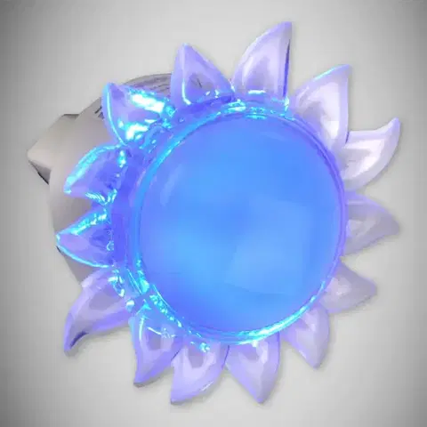 Lampy pre mládež Nočné svetlo Slnko HL991L 0,4W modré