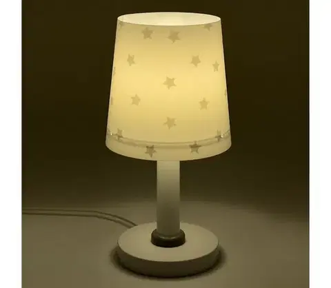 Lampy Dalber 82211B - Detská lampička STAR LIGHT 1xE14/40W/230V biela 82211B
