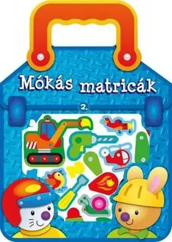 Nalepovačky, vystrihovačky, skladačky Mókás matricák 2.