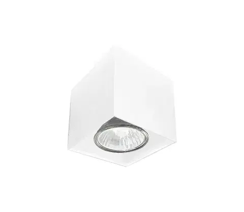 Svietidlá - Brosline 1075 - Bodové svietidlo CAGE 1xGU10/10W/230V biela 1075
