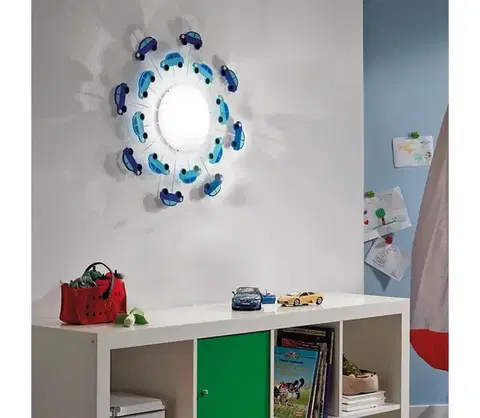 Svietidlá EGLO 92146 - Detské stropné svietidlo VIKI 1 1xE27/60W 92146