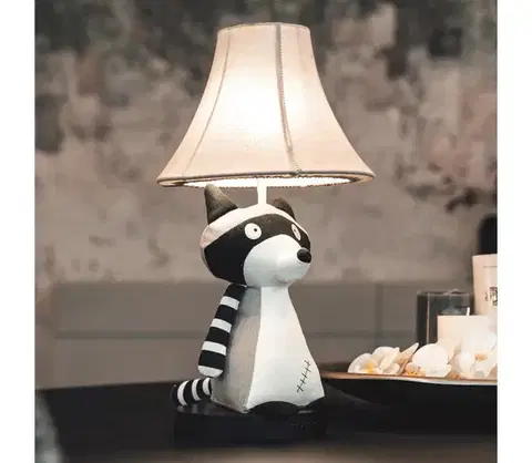 Lampy Happy Lamps - LED Detská stolná lampa BEN LED/5,4W/230V medvedík čistotný HL10011