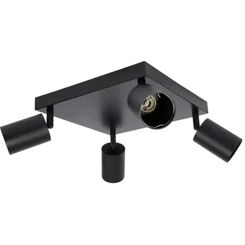 Lampy do predsiene Stropné bodové svietidlo SARAI 6969 G10 čierne LS4