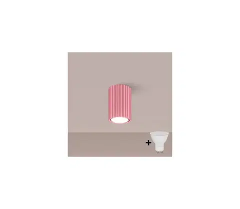 Svietidlá BRILAGI - LED bodové svietidlo CRESTO 1xGU10/10W/230V 10 cm ružové BR.1930