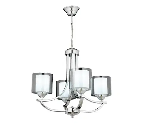 Svietidlá  Luster na reťazi NOVARA 4xE27/40W/230V lesklý chróm 683AVN1432