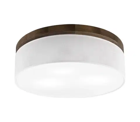 Svietidlá BRILAGI - LED stropné svietidlo BELLADONNA 3xE27/15W/230V pr. 50 cm biela/dub orech 8590828609933