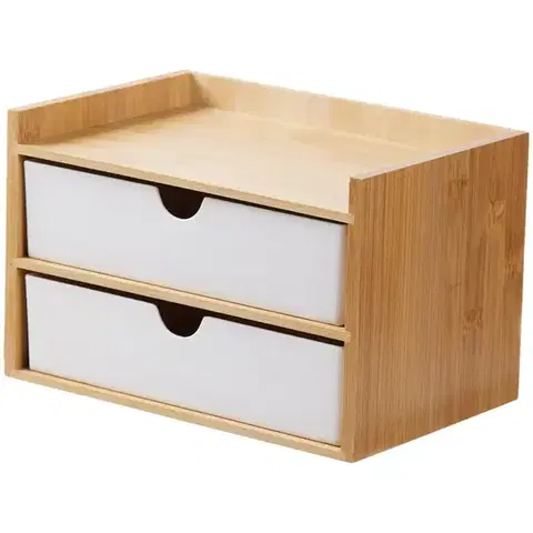 Kúpeľňové doplnky Úložná krabička 2-zásuvky ZF-001