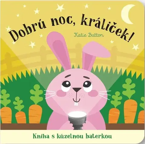 Leporelá, krabičky, puzzle knihy Dobrú noc, králiček! - Katie Button