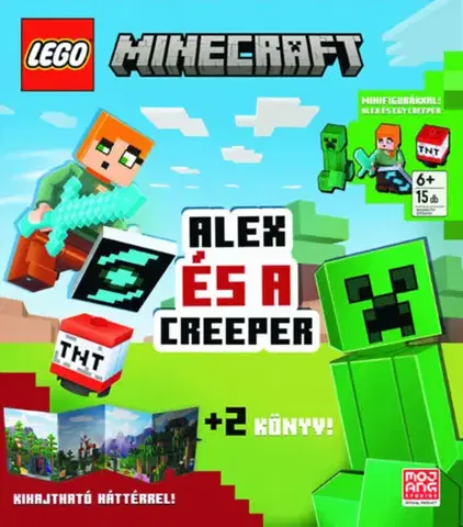 Pre deti a mládež - ostatné Lego Minecraft - Alex és a creeper