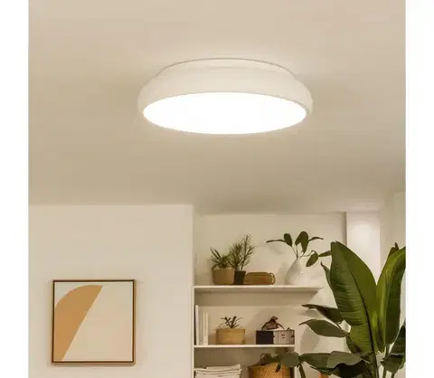 Svietidlá Eglo 33764 - LED RGBW stmievateľné stropné svietidlo RIODEVA-C 1xLED/27W/230V pr.44,5cm biele 33764