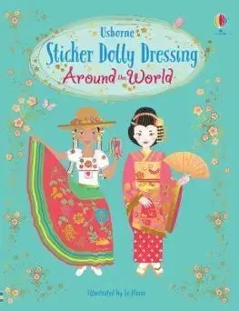 V cudzom jazyku Sticker Dolly Dressing Around the World - Emily Bone