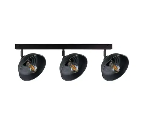 Svietidlá Keter Lighting Bodové svietidlo FAUN 3xE27/60W/230V čierna 2584