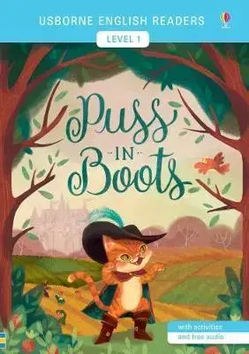 Zjednodušené čítanie Usborne - English Readers 1 - Puss in Boots - Mairi Mackinnon,Gemma Roman