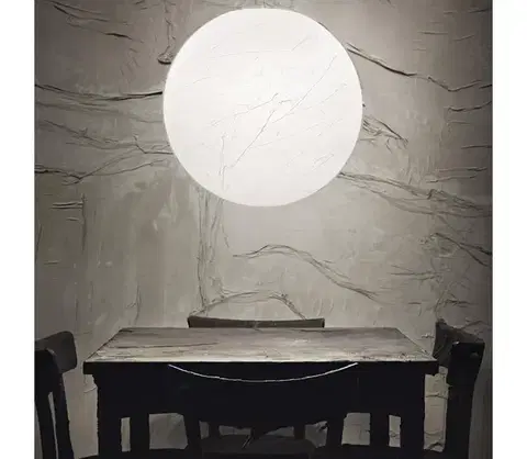 Svietidlá Ideal Lux - Luster na lanku CARTA 1xE27/25W/230V pr. 50 cm biela 226040