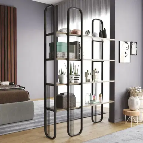 Knižnice Knižnica Sierra - Black