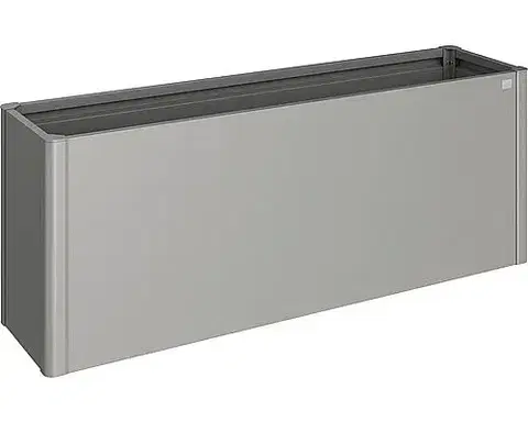 Truhlíky Biohort Zvýšený kvetináč na zeleninu BIOHORT 201,6 x 54,7 x 77 cm (šedý kremeň metalíza) 2 x 0,5 (2 krabice)