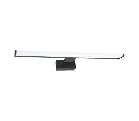 Kúpeľňové zrkadlá  LED kúpeľňové osvetlenie zrkadla MIRORE LED/10W/230V 60 cm IP44 čierne ML2026