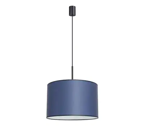 Svietidlá  SL.1851 - Luster na lanku NEVIA 1×E27/15W/230V priemer 40 cm modrý SL.1851