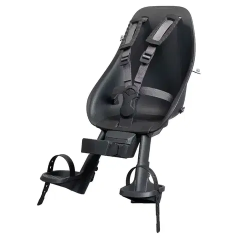 Sedadlá na bicykle Predná sedačka na bicykel s upínacím adaptérom Urban Iki Bincho čierna/Bincho čierna
