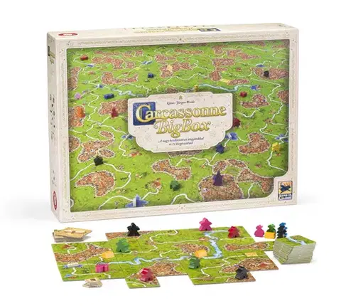 Hry v maďarčine Piatnik Játék Carcassonne BigBox Piatnik (hra v maďarčine)