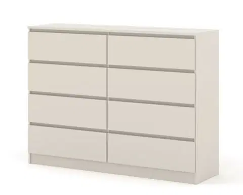 Komody ArtBm Komoda MAJA 140 S8 | cashmere