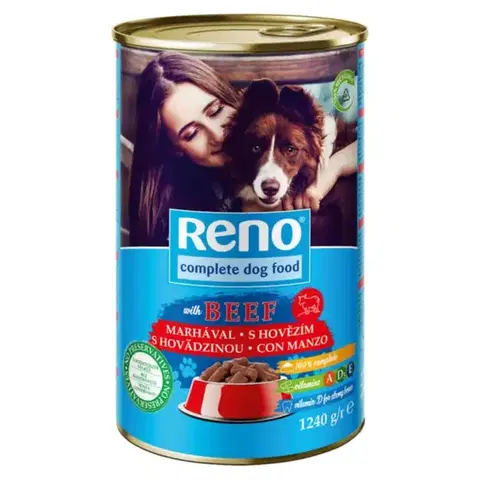 Záhrada Reno Konzerva Pes hovädzie mäso 1240 g