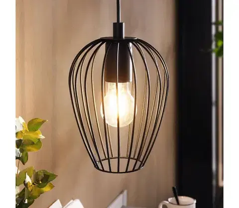 Svietidlá Eglo 49477 - Luster NEWTOWN 1xE27/60W/230V 49477