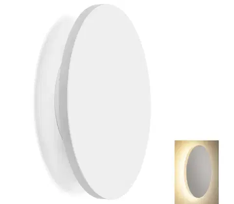 Svietidlá  B.V.  - LED Nástenné svietidlo LED/6,5W/230V 3000K 18 cm biela B10303H84