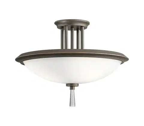 Svietidlá Elstead Kichler KL-DREYFUS-SFOZ - Prisadený luster DREYFUS 3xE27/60W/230V bronzová KL-DREYFUS-SFOZ