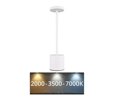 Lampy Globo 21019W - LED stmievateľná stolná lampa POLINA LED/1,2W/3,7V 21019W